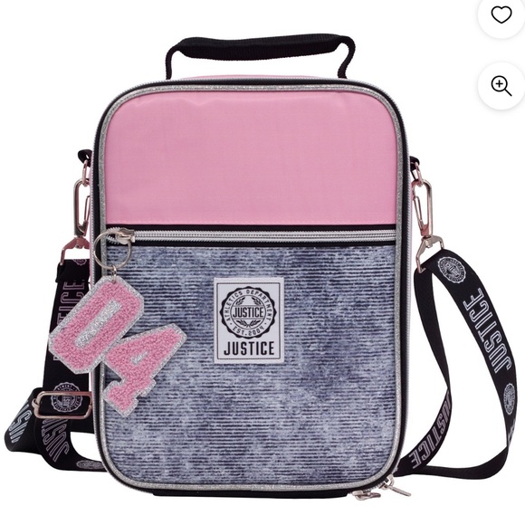 Colorblock Metallic Print Insulated Lunch Box for Kids, BPA Free.Size .17 cu ft - Picture 4 of 4